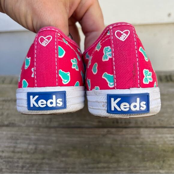 Keds x Taylor Swift 2019 collab “Favorite Things” red cats sneakers - Picture 6 of 7